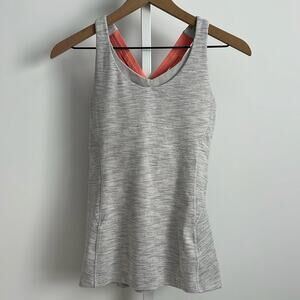 LULULEMON stash n run tank medium support B/C cup size 8